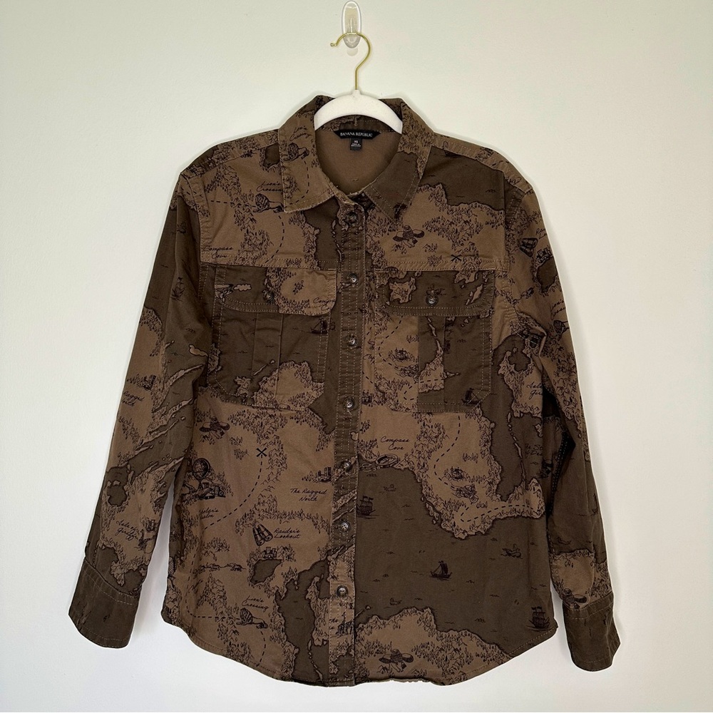 Banana Republic Women’s Shirt Jacket, Size XS. Excellent, Like New Condition.